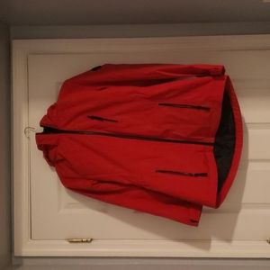Red Calvin Klein Coat
